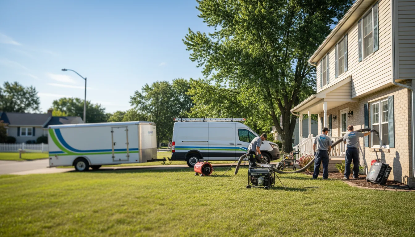 Flooded Basement Restoration And Cleanup With Repair in Bingham Lake, MN near me
